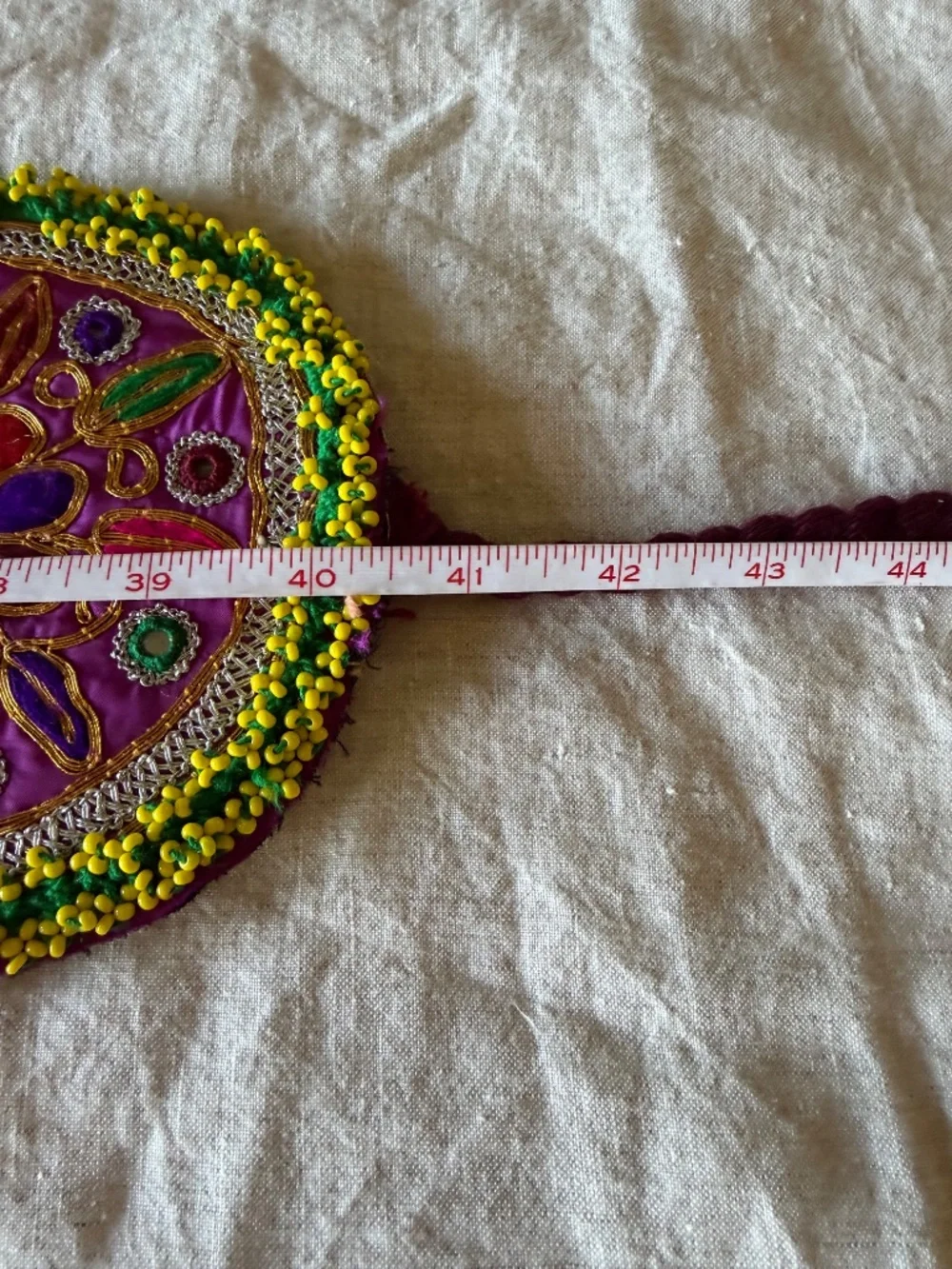 Unique Kuchi Tribal Fusion Beaded Belt